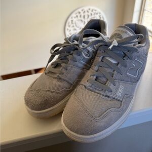 New Balance Light Gray Athletic Shoes